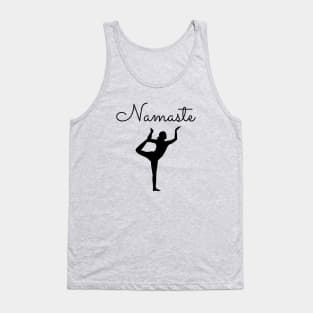 Namaste Yoga Pose Tank Top